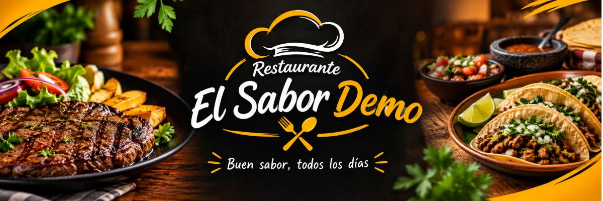 Portada de Restaurante El Sabor Demo